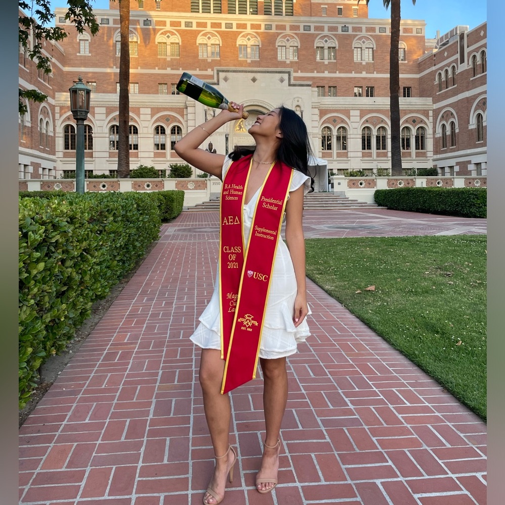REVOLVE WHITE DRESS (perf for graduation)